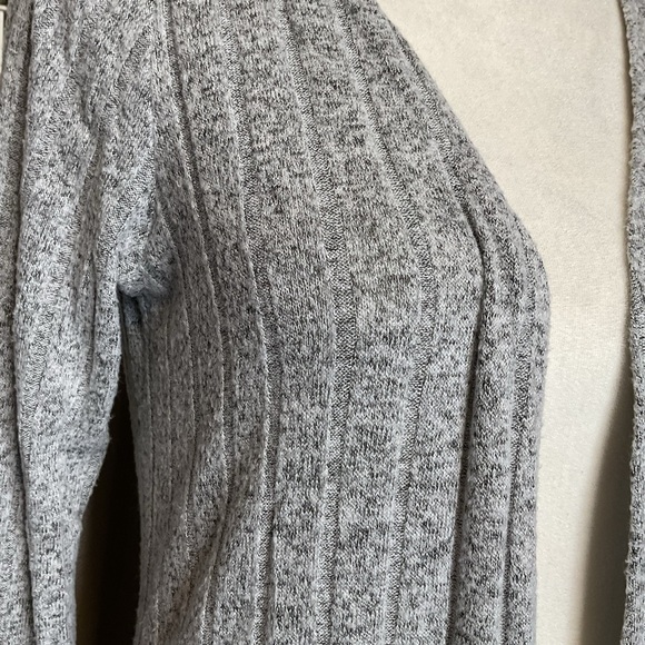 Rue21 Gray Long Cardigan Sweater Oversized Small - Picture 4 of 9